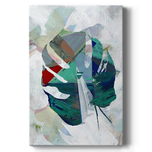 Monstera V Premium Gallery Wrapped Canvas - Ready to Hang