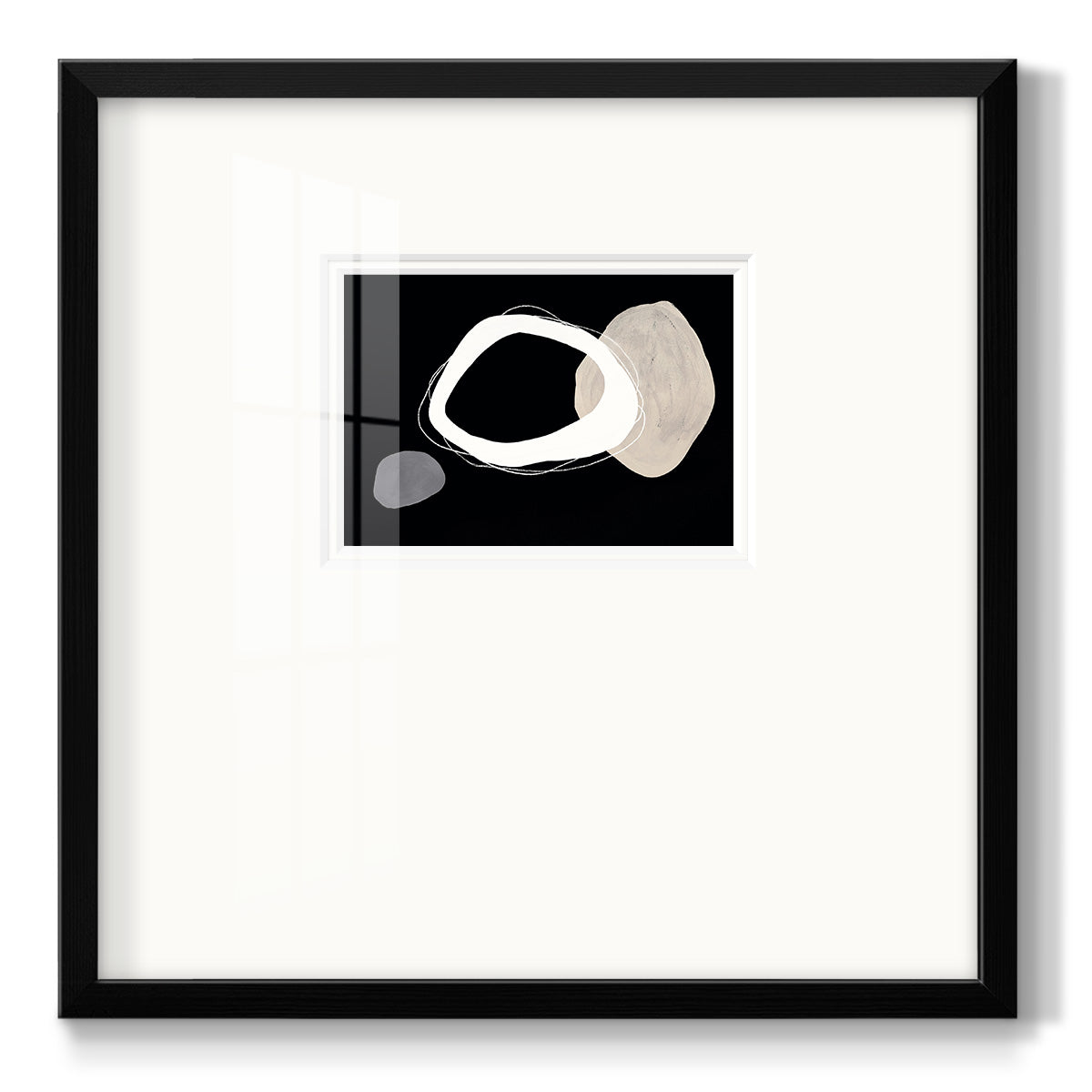 Simply Stated I - Double Matboard Framed Print