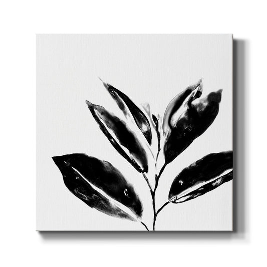 Monochrome Tropic IV - Canvas Art Print