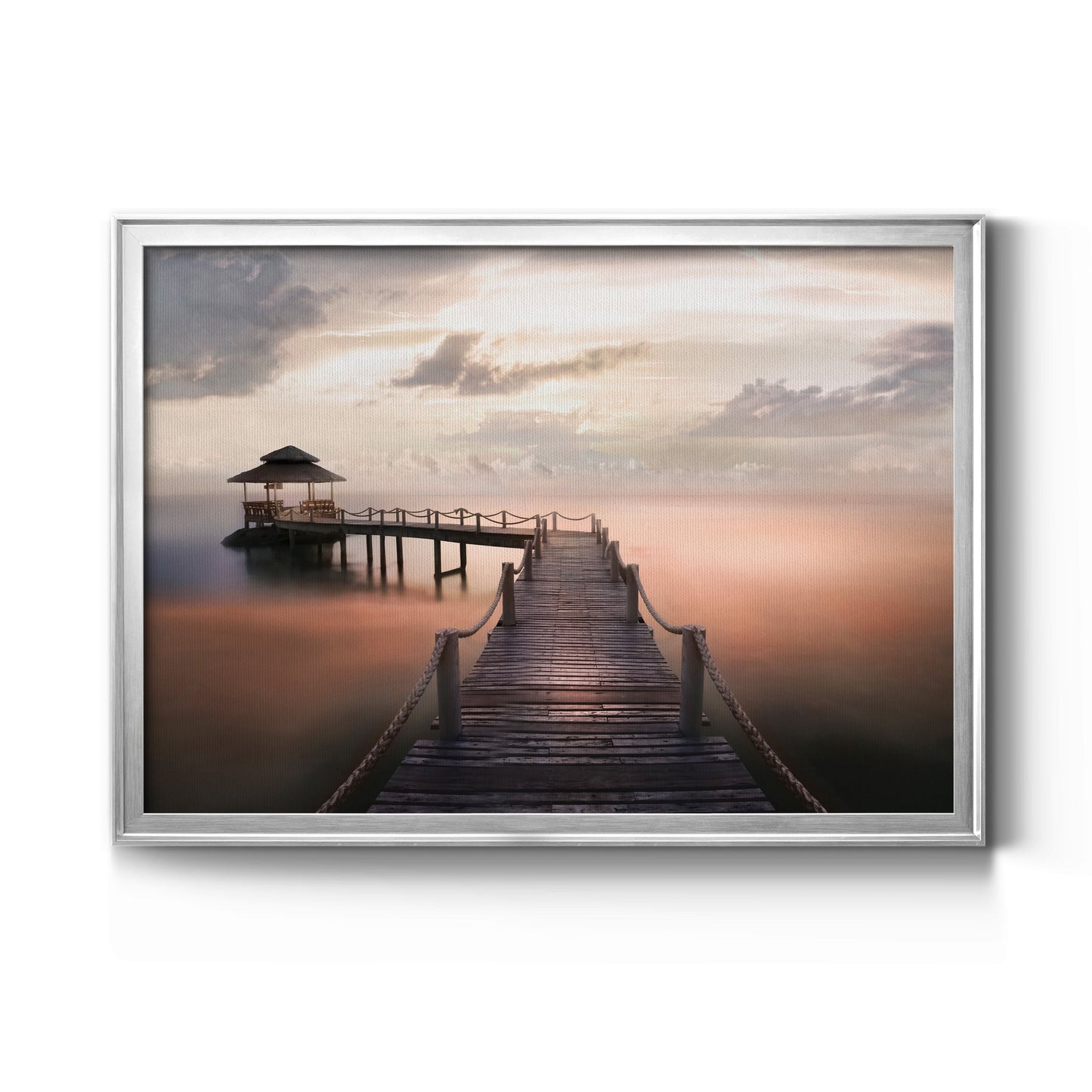 Early Morning Maldives Premium Classic Framed Canvas - Ready to Hang