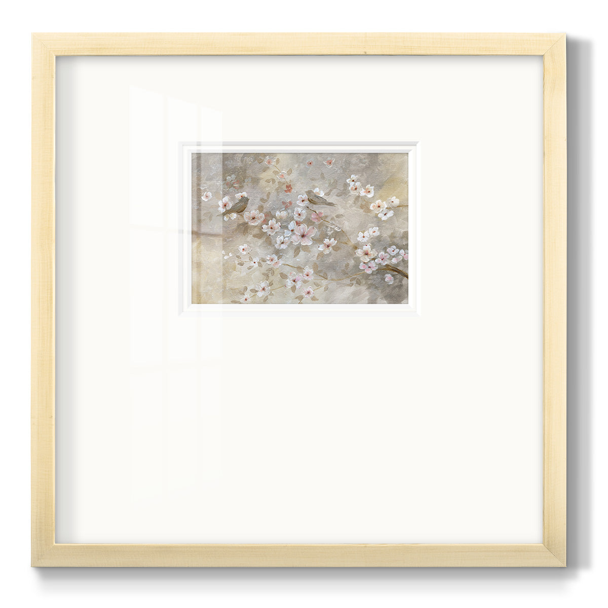 Early Spring - Double Matboard Framed Print