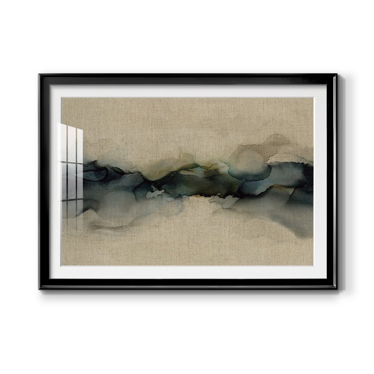 Ocean Streams - Modern Framed Art Print