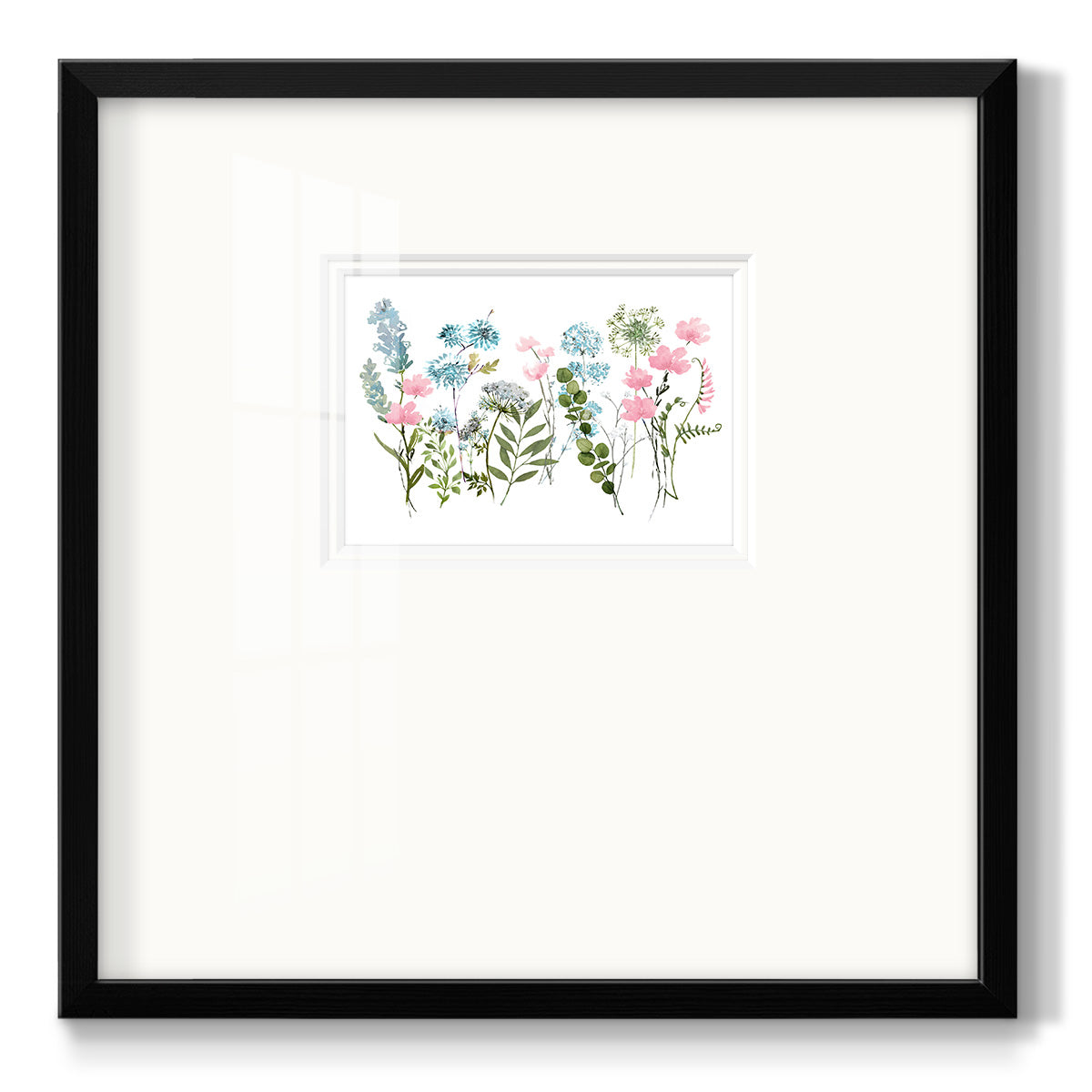 Spring Meadow - Double Matboard Framed Print
