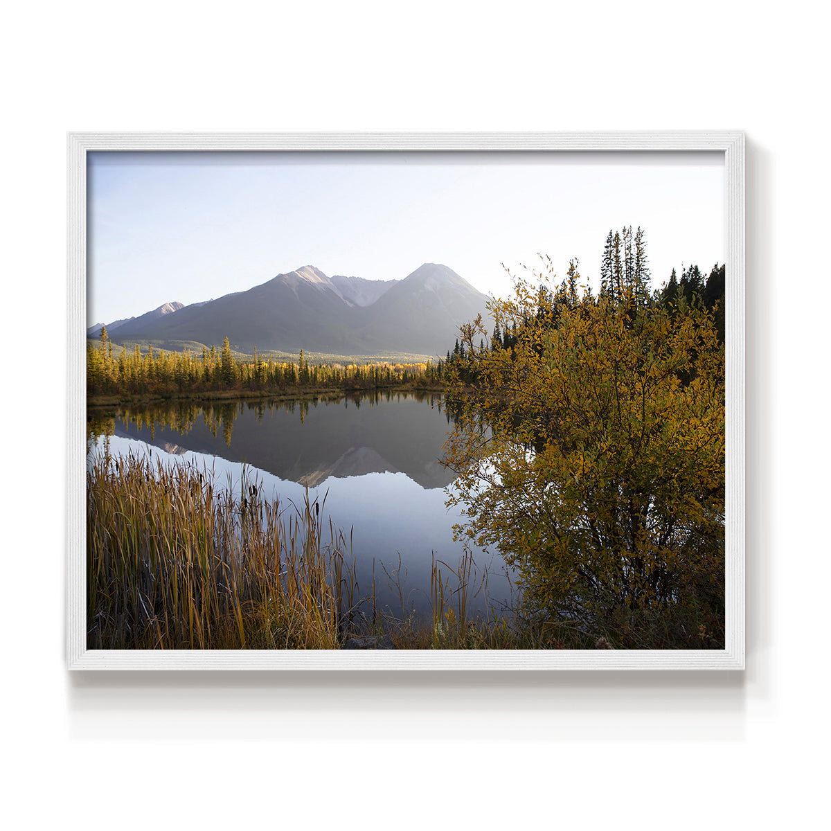 Low Light on Vermillion - Restickable Framed Art Print