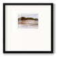 Autumnal Bay - Double Matboard Framed Print