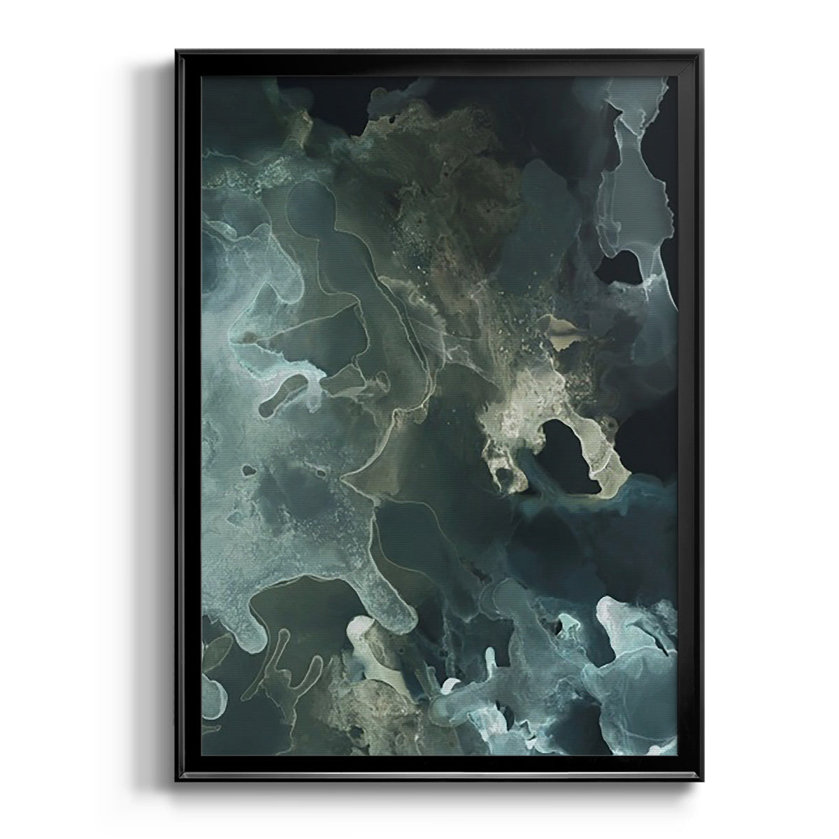 Gilded Spector I - Modern Framed Canvas Print