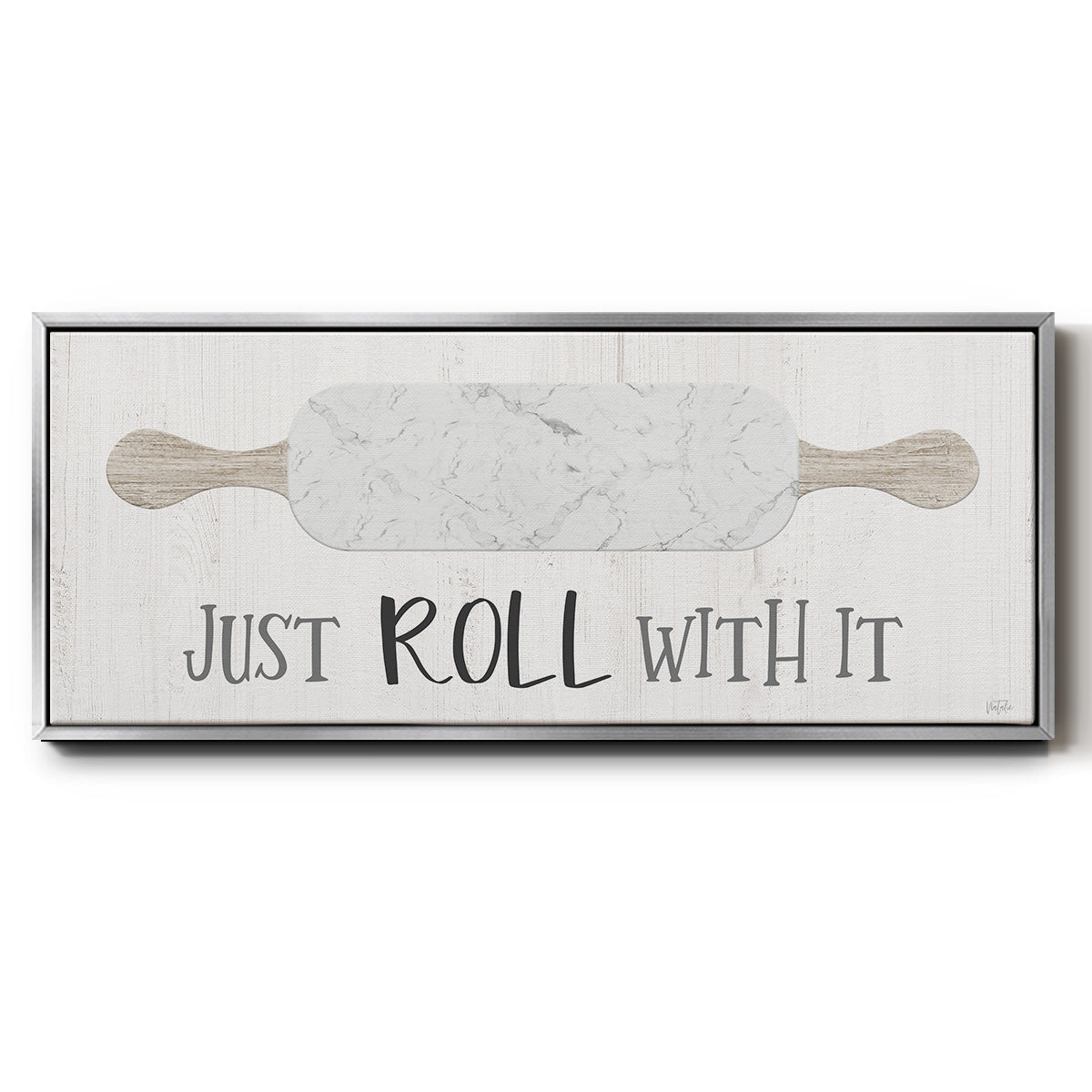 Roll With It - Floater Framed Canvas Print