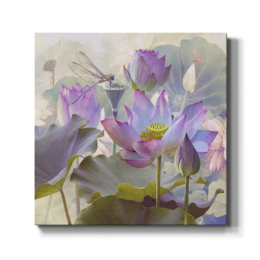 Lotus Sanctuary II - Canvas Art Print