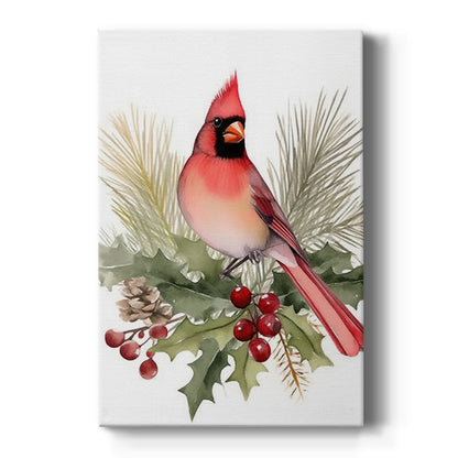 Tinsel-Gold Dawn Green - Canvas Art Print