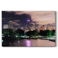 Chicago Park at Night - Gallery Wrapped Canvas