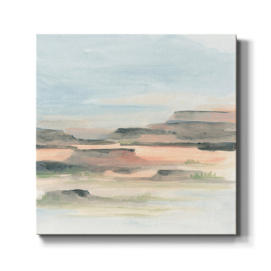 Dusty River Valley I - Canvas Art Print