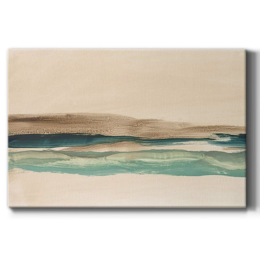 Layered Horizon I Premium Gallery Wrapped Canvas - Ready to Hang