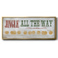Jingle All the Way - Floater Framed Canvas Print