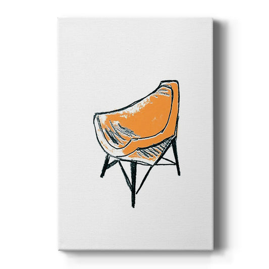 Take a Seat XII Premium Gallery Wrapped Canvas - Ready to Hang