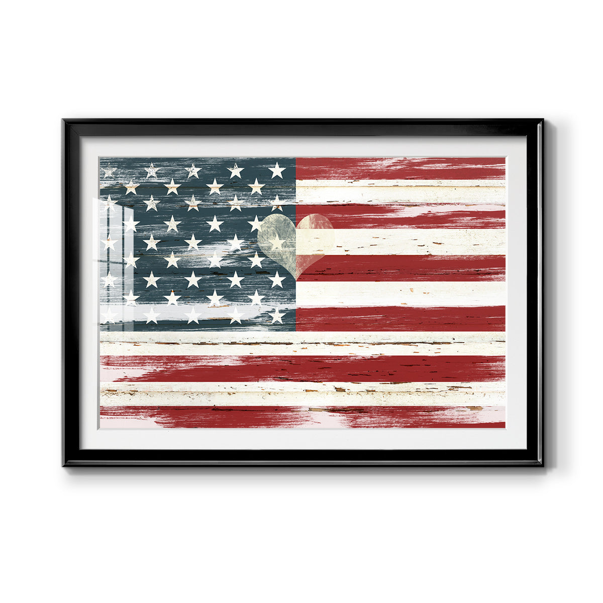 Heart of America Premium Framed Print - Ready to Hang