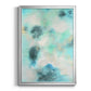 Blue Shift I - Modern Framed Canvas Print