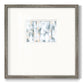 Stone Hatchmarks I - Double Matboard Framed Print