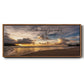 Be The Change - Floater Framed Canvas Print
