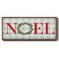 Noel - Floater Framed Canvas Print
