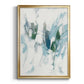 Ice Cavern I - Modern Framed Canvas Print