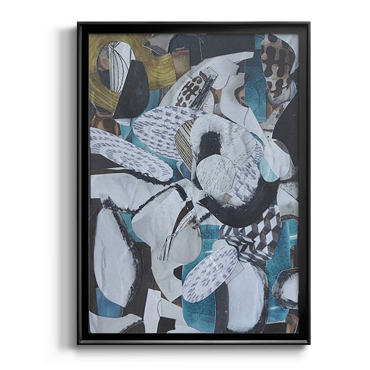 Hawaiian Beach Glass - Modern Framed Canvas Print