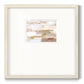 Gold Quartz II Premium Framed Print Double Matboard