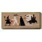 Graphic Halloween Collection D - Floater Framed Canvas Print