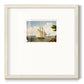 Little Sail Premium Framed Print Double Matboard