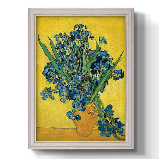 Irises, 1890 - Ornate Framed Canvas Print