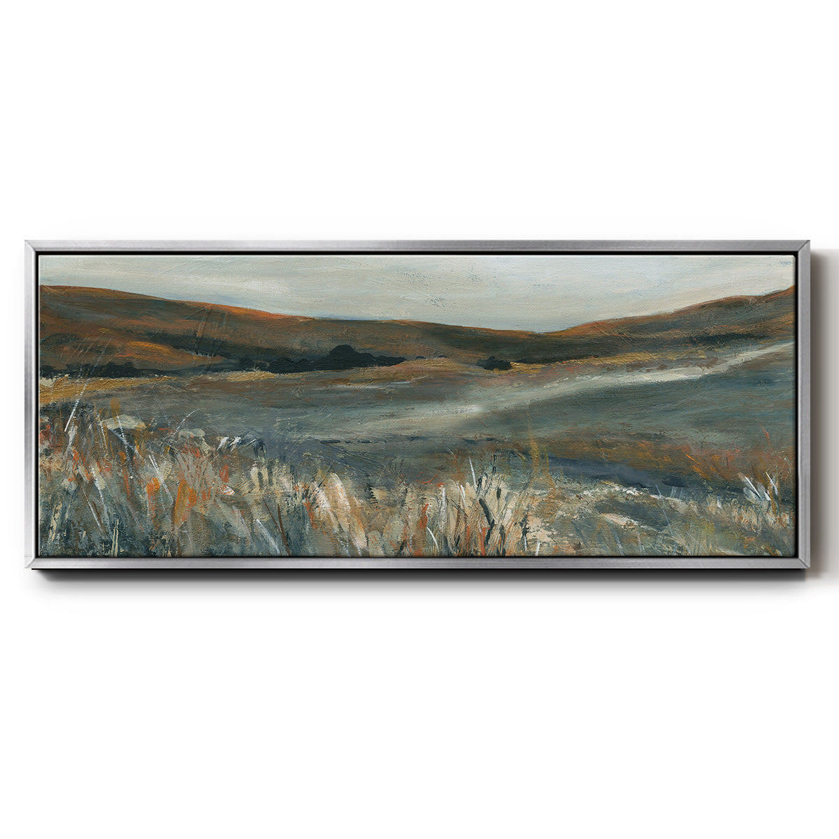 Copper Sunset - Floater Framed Canvas Print