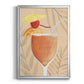 Tropical Cocktail I - Modern Framed Canvas Print