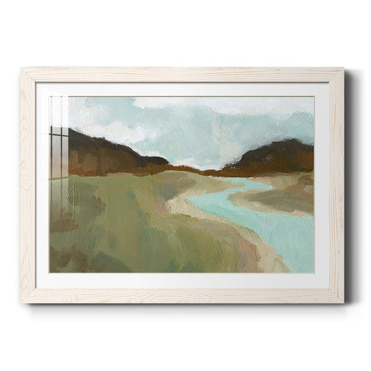 Coldwater Hills I - Barnwood Framed Art Print