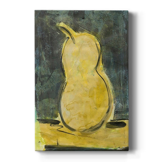 Urban Pear I Premium Gallery Wrapped Canvas - Ready to Hang