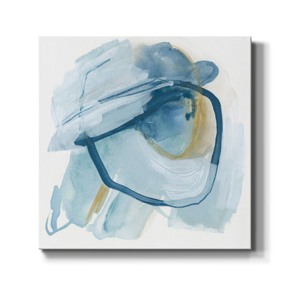 Blue Interference III - Canvas Art Print