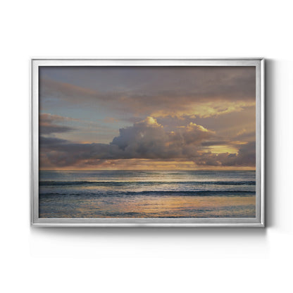 A Morning Meditation - Modern Framed Canvas Print