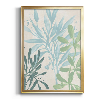 Swaying Seagrass III - Modern Framed Canvas Print