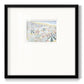 Subtle Beach - Double Matboard Framed Print