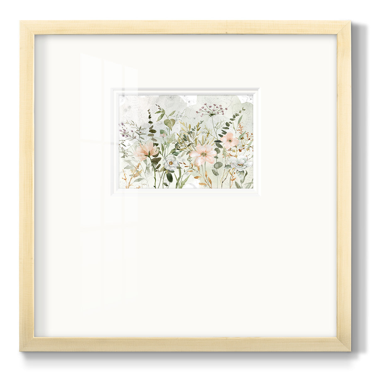 Botanical Sketchbook Premium Framed Print Double Matboard