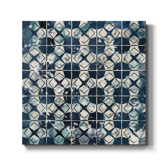 Tile-Dye IX - Canvas Art Print