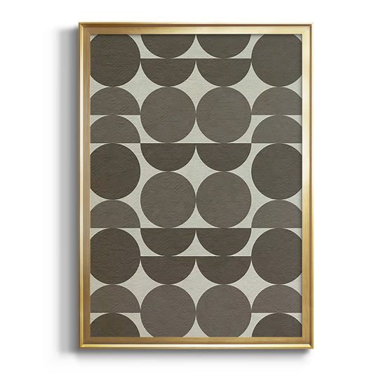 Neutral Subtle Shift I - Modern Framed Canvas Print