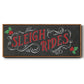 Sleigh Rides - Floater Framed Canvas Print