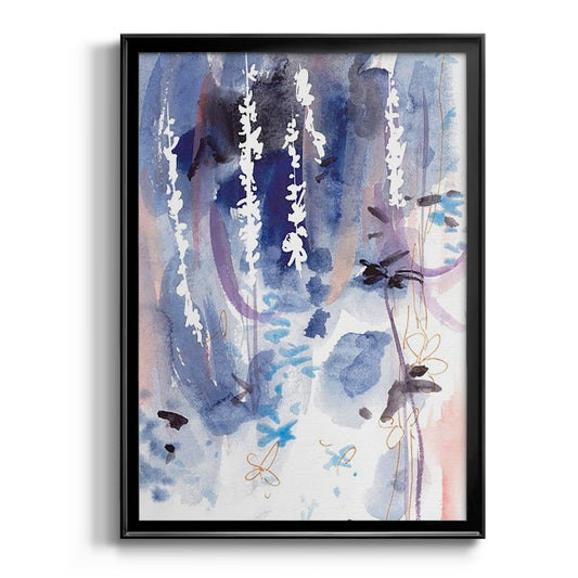 Late Night Breeze II - Modern Framed Canvas Print