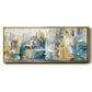 City Views I - Floater Framed Canvas Print