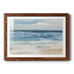 Ocean Waves I - Barnwood Framed Art Print