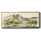 Plum Ridge I - Floater Framed Canvas Print