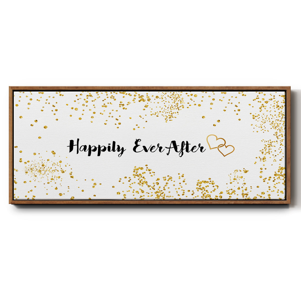Happily Ever After - Floater Framed Canvas Print