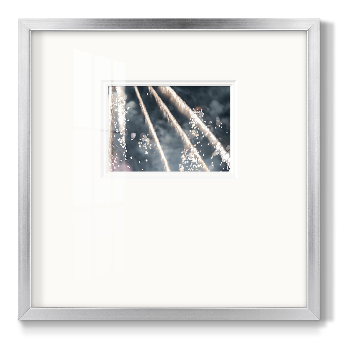 Celestial Glimmer - Double Matboard Framed Print