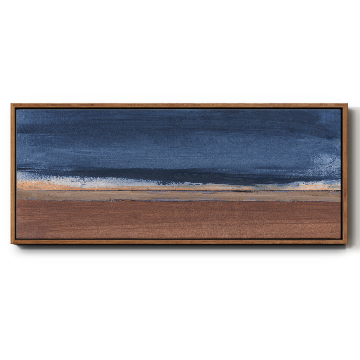 Night Sky - Floater Framed Canvas Print