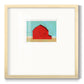 Big Red One I - Double Matboard Framed Print