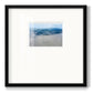 Aegean Blue Water - Double Matboard Framed Print